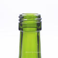 Wholesale Unique Design of Ancient Green Glass Beer Bottle